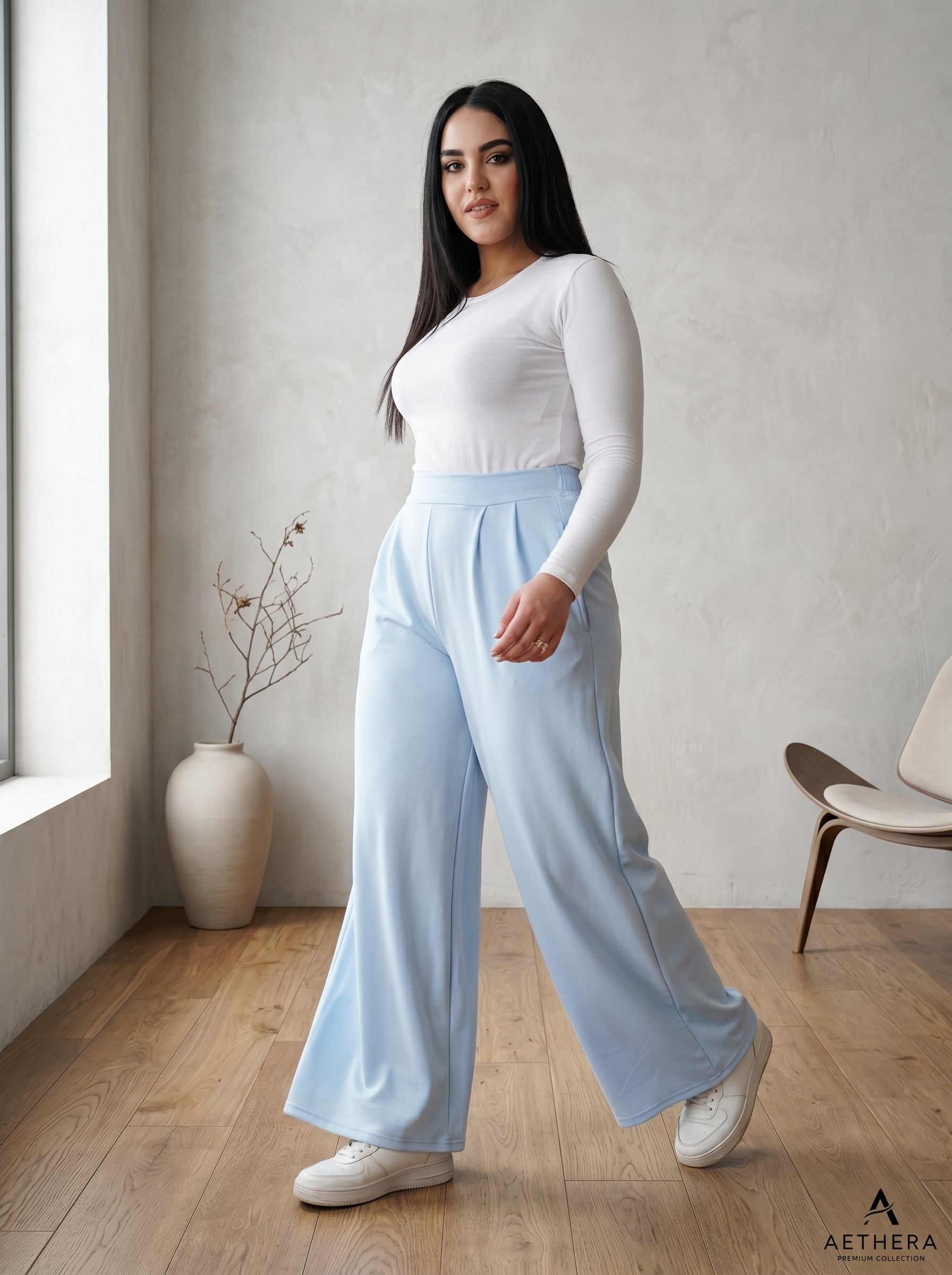 Pantalon Over Femme Premium